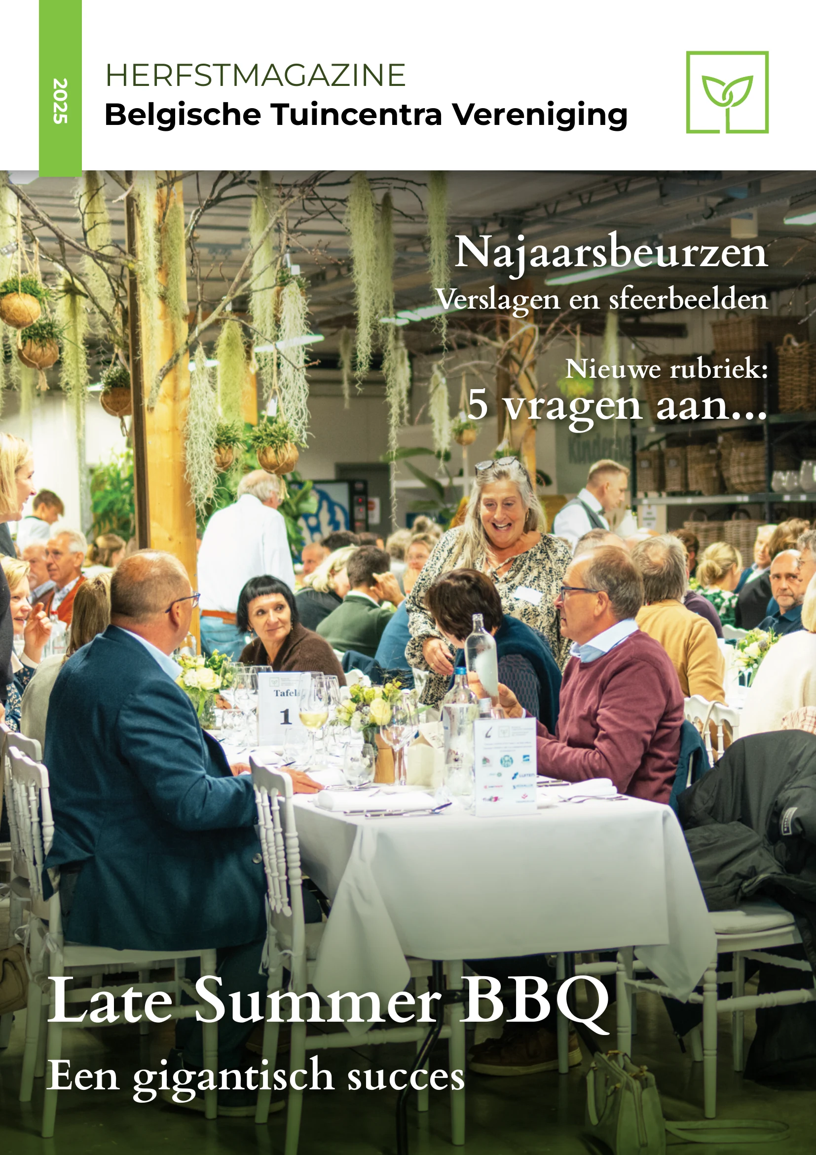 Cover van het BTV-magazine, herfst 2025