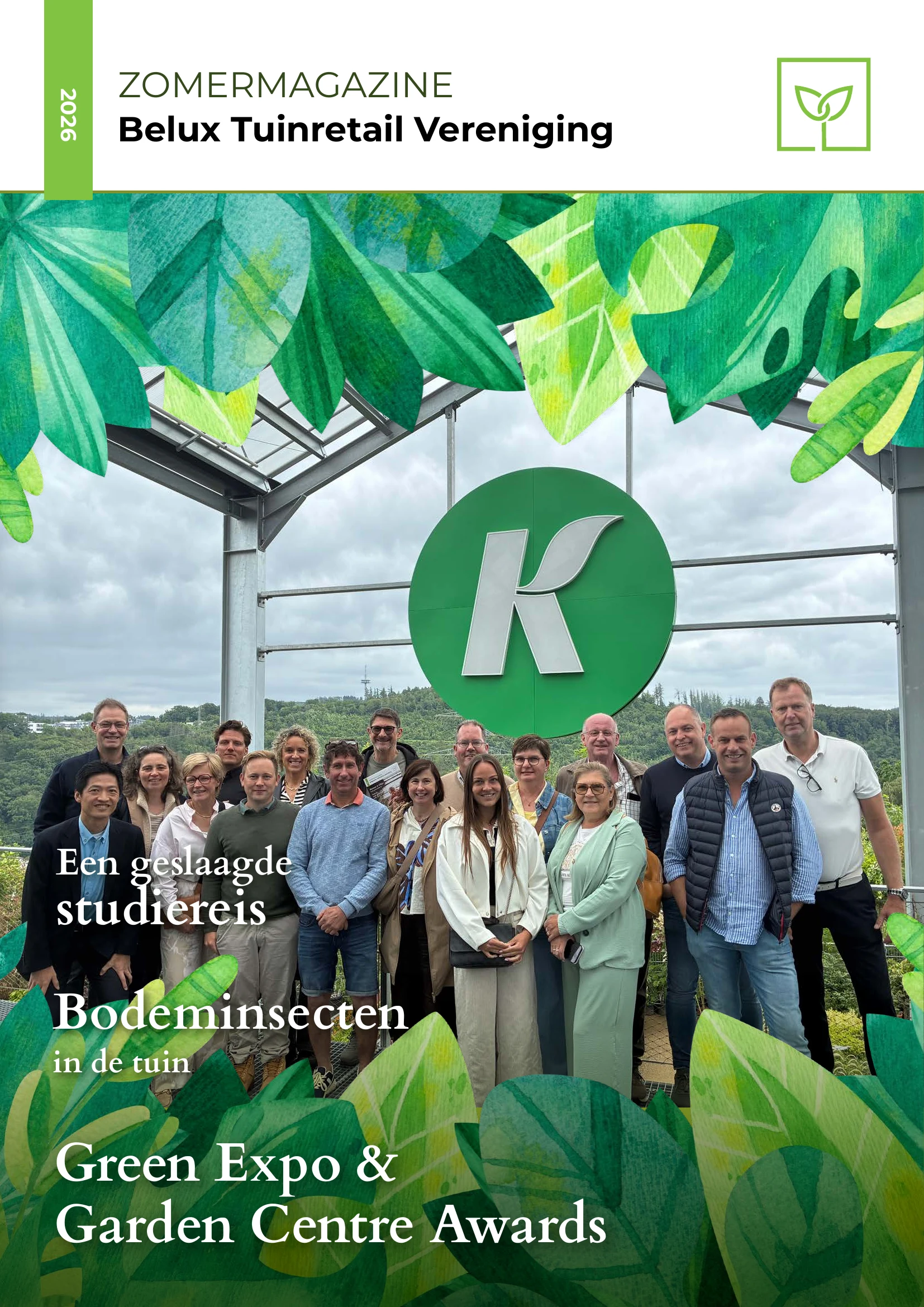 Cover van het BTV-magazine, zomer 2026