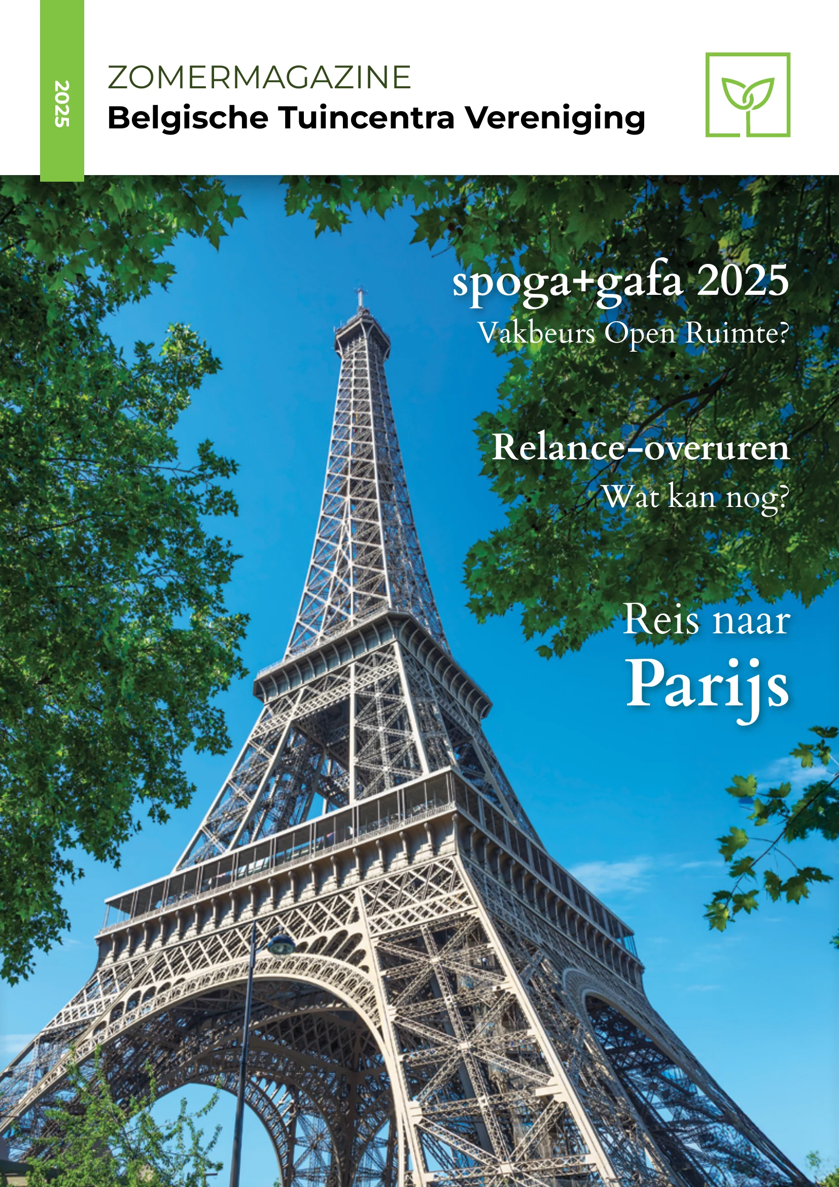 Cover van het BTV-magazine, zomer 2025
