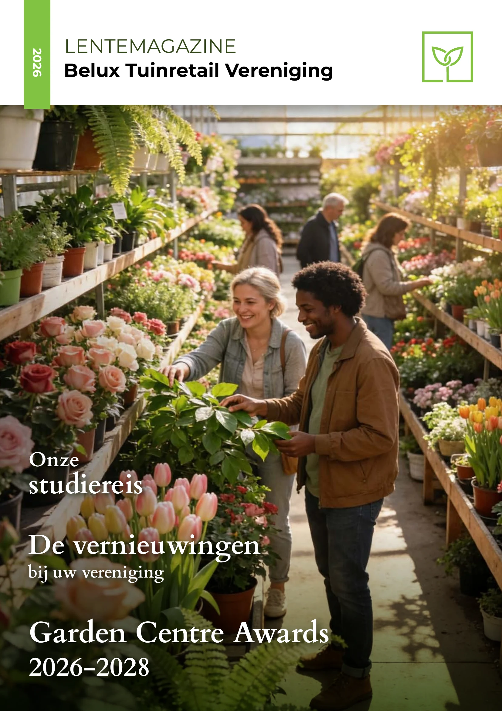 Cover van het BTV-magazine, lente 2026